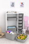 Hanah Home Zen 2D2K6U Blanco y Gris